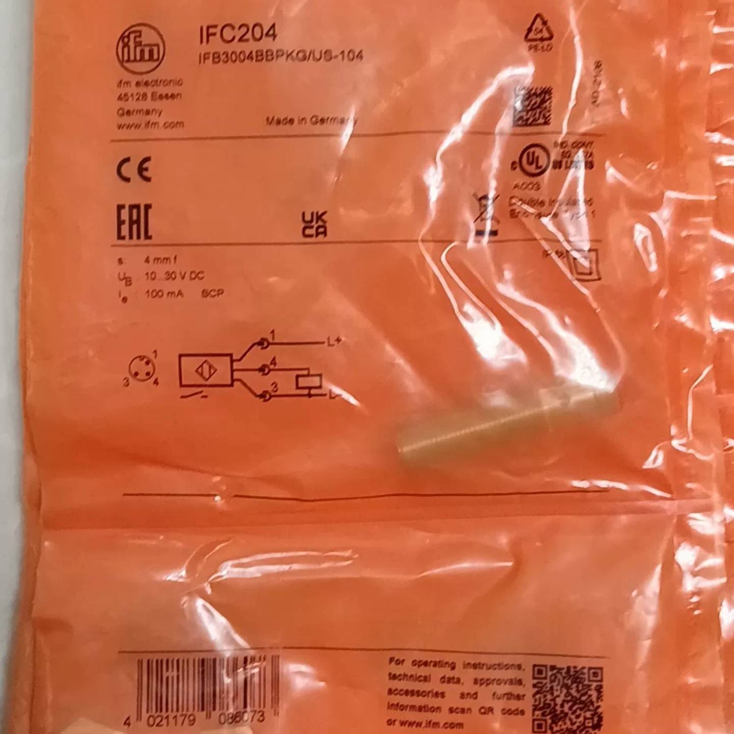 可维修ifm IFC204 IFB3004BBPKG/US-104议价 - 实物图