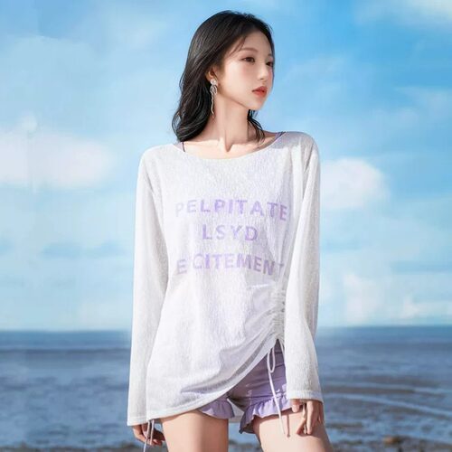分体泳衣女新款超仙小胸ins