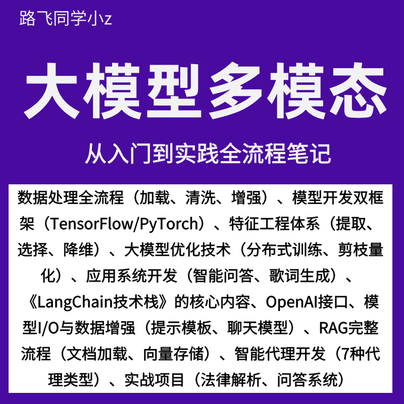 大模型多模态从入门到实践196篇超详细学习笔记
