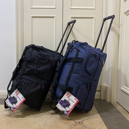 超轻1.8kg出口美国olympia可折叠拉杆拖轮包可登机拉杆包行李包