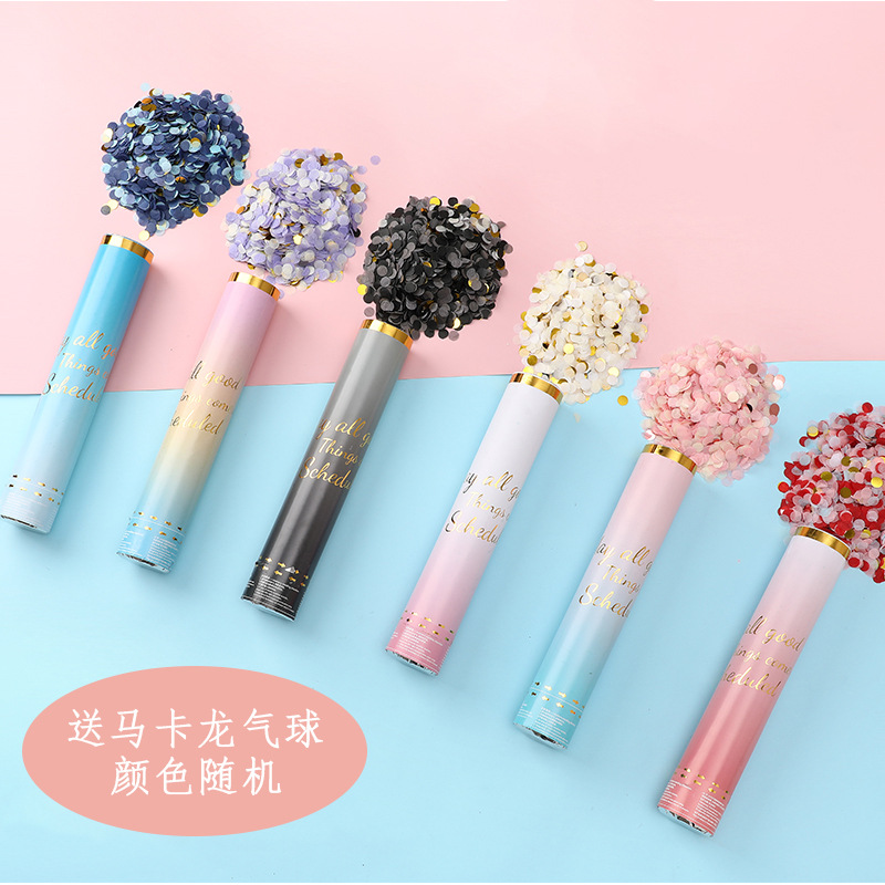 婚礼手拧礼花筒小礼炮礼花炮烟花礼花弹婚庆拉炮小礼花结婚礼炮