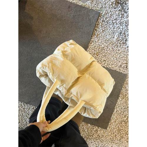 单肩包包女大容量秋冬托