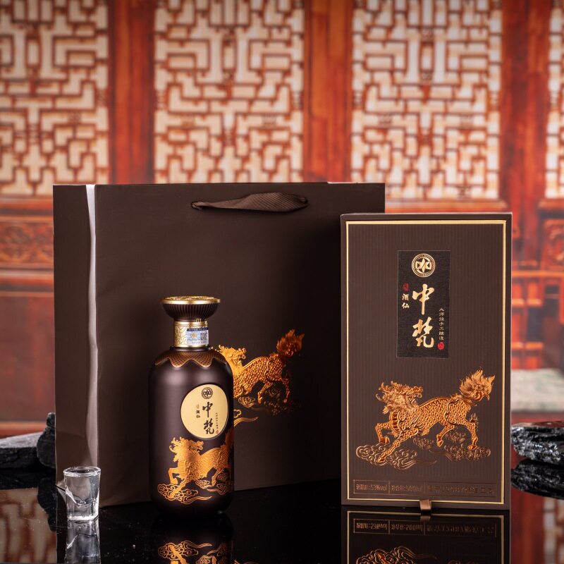 中梵 酒仙酱香型白酒53度500ml整箱6瓶粮食坤沙酱酒高端老酒白酒
