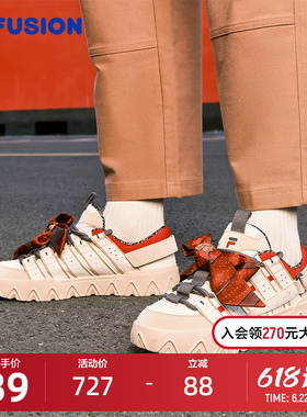 马上起飞 | PISA FILA FUSION斐乐潮牌新年款本命年红色板鞋男女