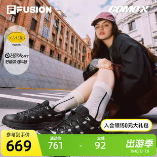 Como X 湖系户外鞋丨FILA FUSION斐乐潮女鞋登山鞋男鞋