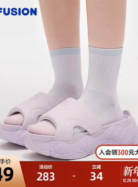 FILA FUSION斐乐潮牌女鞋STARFISH SLIPPER拖鞋2025夏新款海星2代