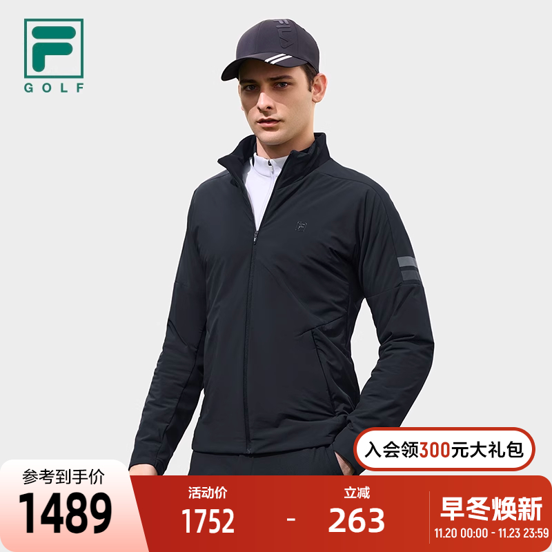 斐乐男士棉服Fila高尔夫运动外套