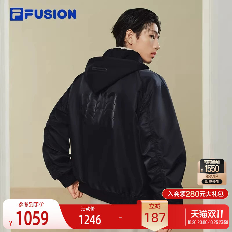 FILAFUSION斐乐潮牌梭织外套