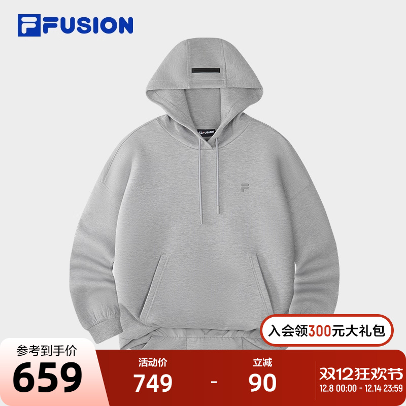 FILAFUSION斐乐女子连帽卫衣