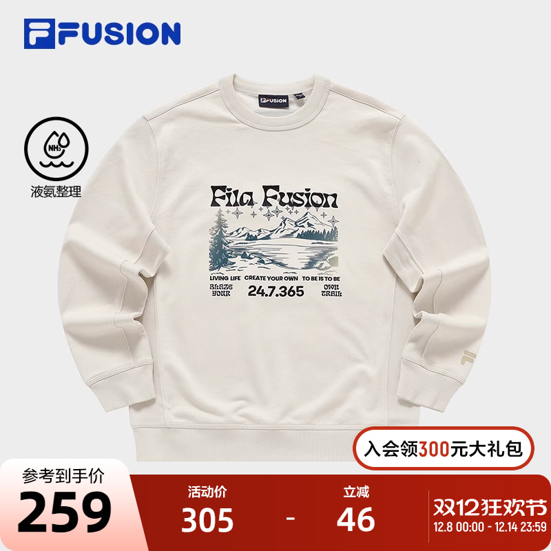 FILAFUSION斐乐潮牌卫衣