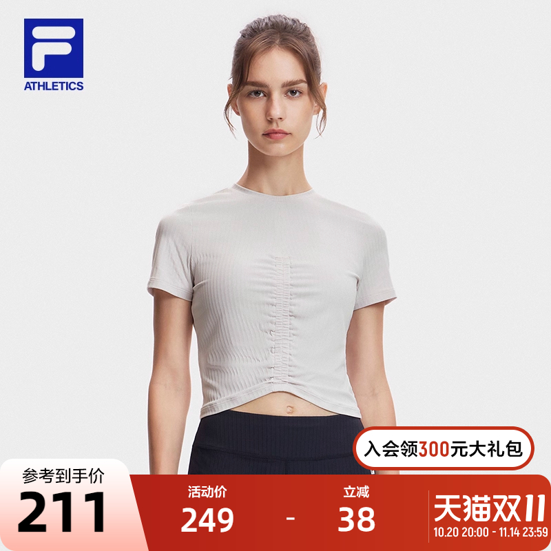 FILA斐乐女子针织短袖衫