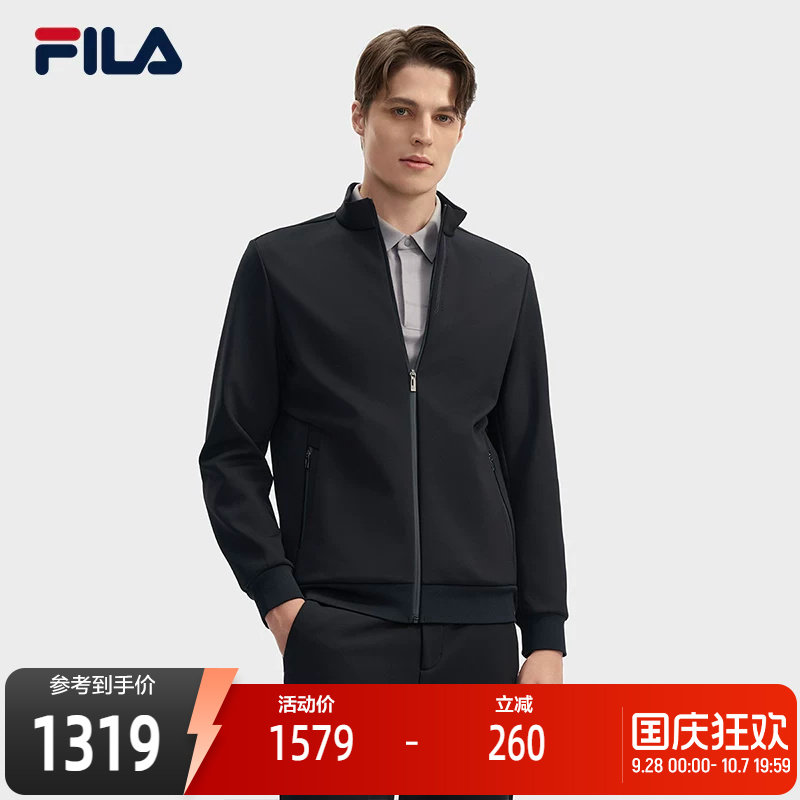 FILA斐乐针织长袖外套