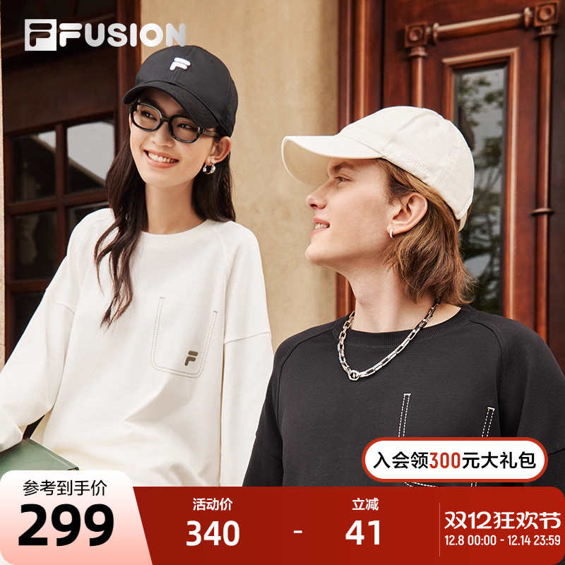 FILAFUSION斐乐长袖T情侣