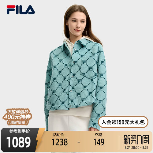 FILA斐乐女子时尚呢子外套