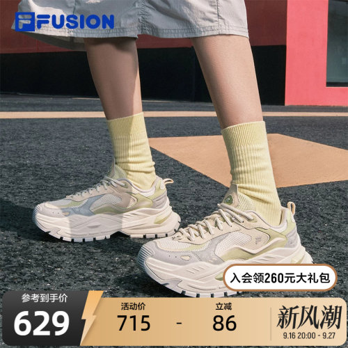 FILAFUSION斐乐女士厚底潮鞋