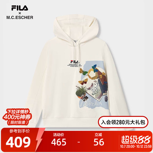 FILA斐乐女士针织连帽上衣