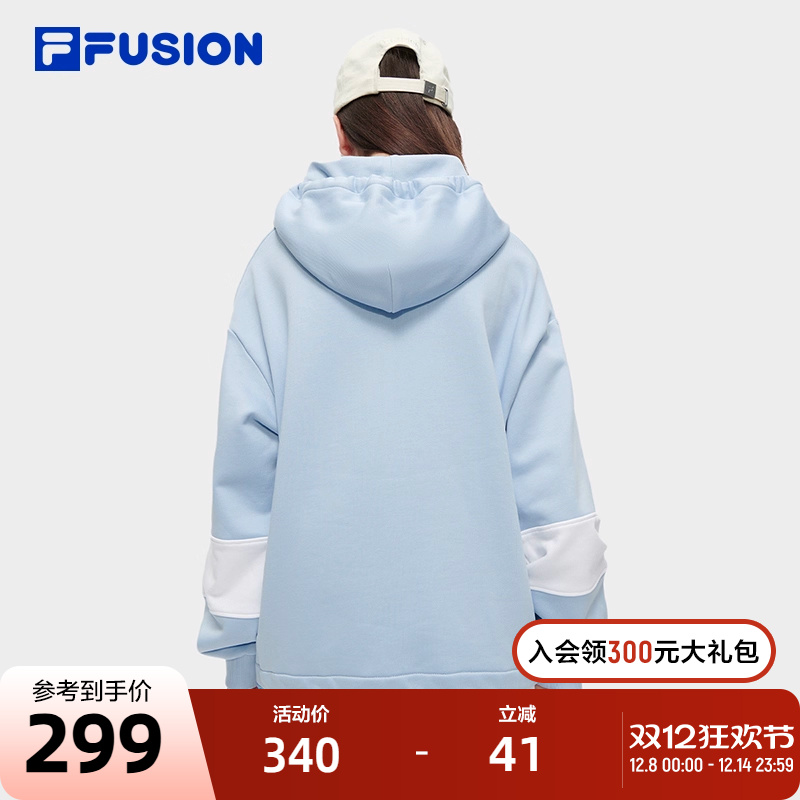 FILAFUSION斐乐连帽卫衣女子