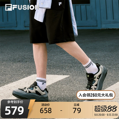 FILAFUSION斐乐男士面包板鞋