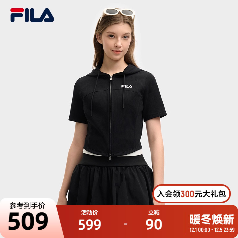 FILA斐乐女子短袖针织上衣