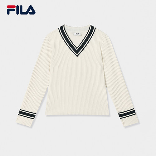 FILA斐乐女子休闲编织衫