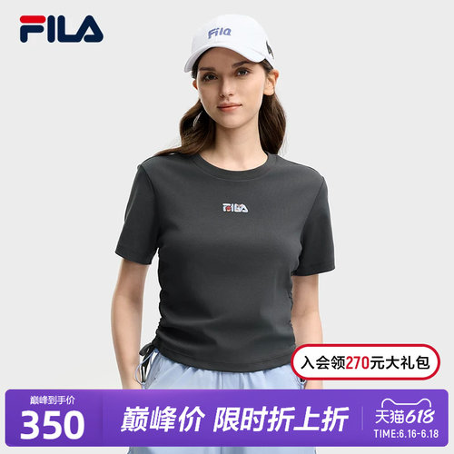 FILA斐乐女士针织短袖衫