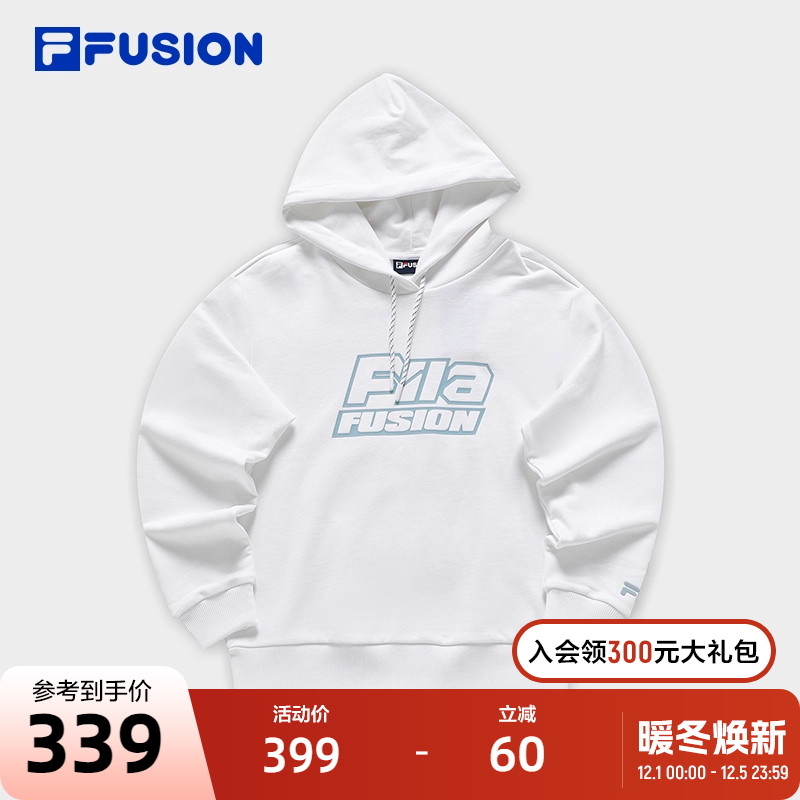 FILAFUSION斐乐女子连帽卫衣