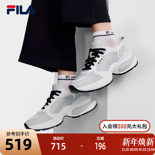 DROP休闲鞋 老爹鞋 2024冬季 厚底增高鞋 FILA 子运动鞋 斐乐官方女鞋