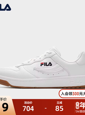 FILA 斐乐官方女鞋FX-100 摩登板鞋2025冬季新款时尚休闲鞋运动鞋