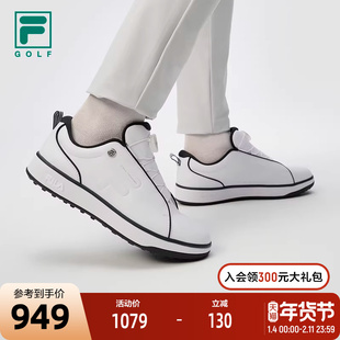 FILA斐乐高尔夫球鞋男鞋GF 1911 Trainer软钉2024冬季新款高球鞋