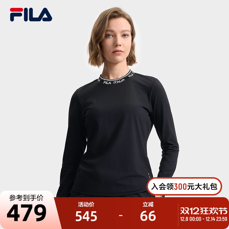 FILA斐乐女子针织长袖上衣