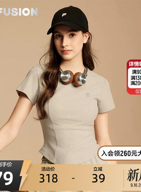 FILAFUSION斐乐女子短袖T
