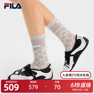 飞驰凉鞋|FILA斐乐玛丽珍运动凉鞋女鞋2026夏季新款芭蕾薄底鞋子