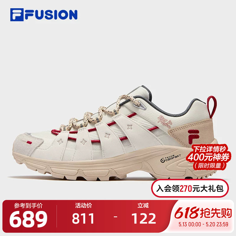 FILA FUSION斐乐潮牌男鞋机能潮鞋2026春新款COMO