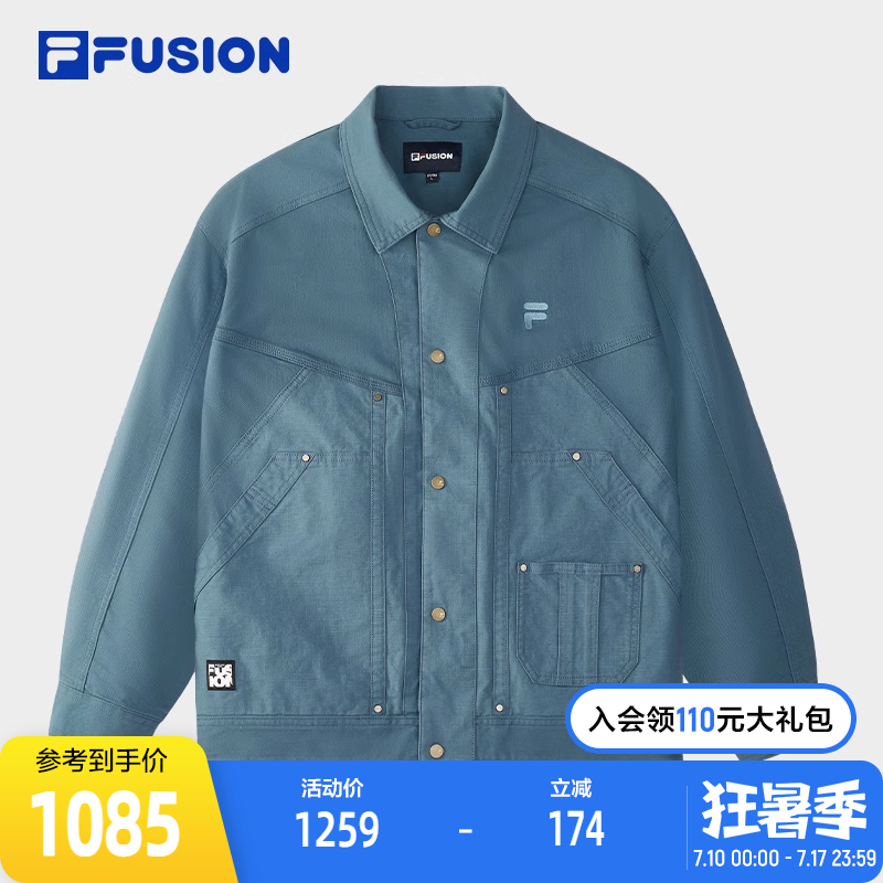 FILAFUSION斐乐男子梭织上衣