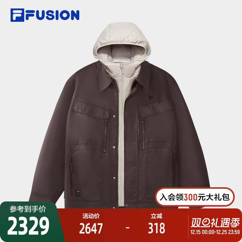 FILAFUSION斐乐潮牌羽绒服