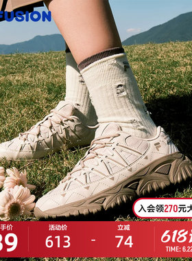 漫游鞋丨FILA FUSION 斐乐潮牌女鞋2026春季新款户外旅游鞋休闲鞋