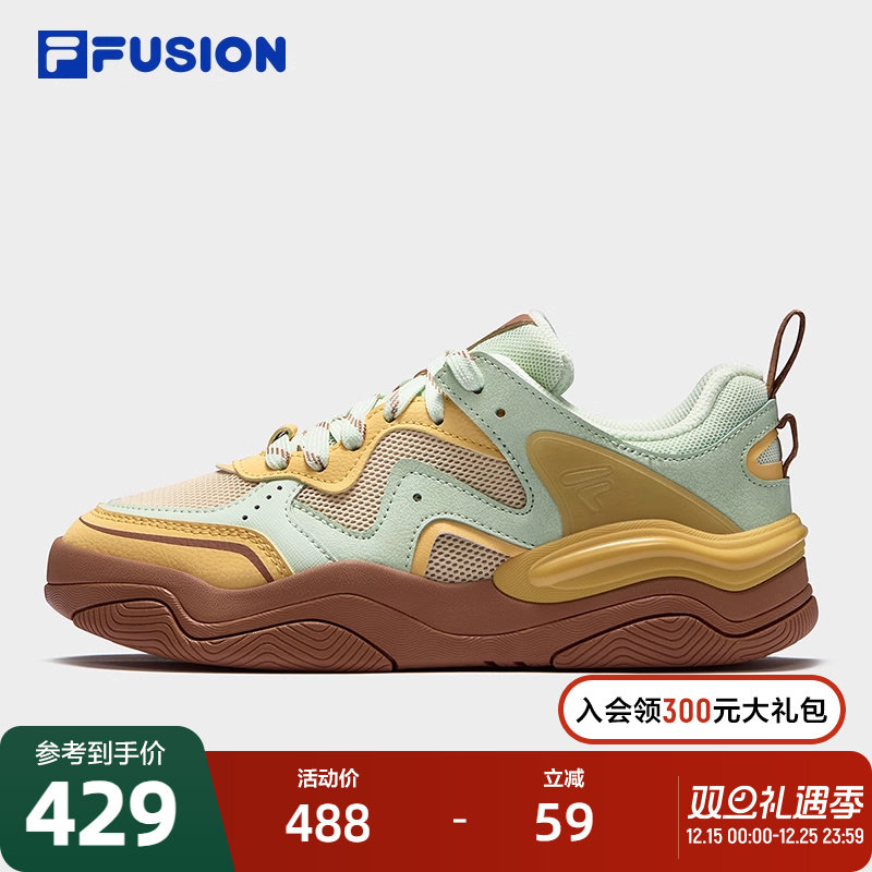 FILAFUSION斐乐女士滑板生活鞋