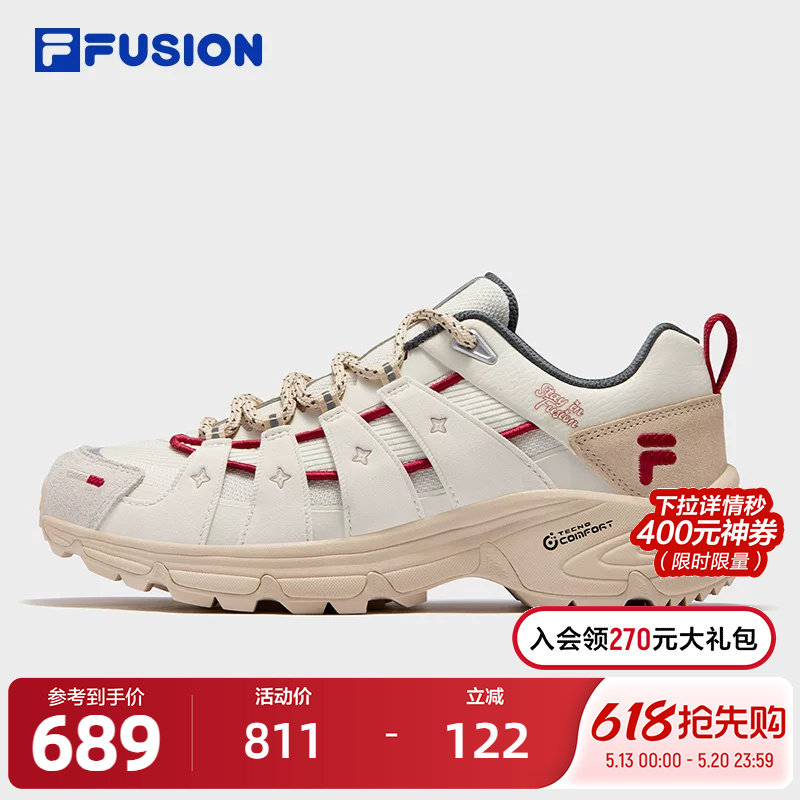 FILA FUSION斐乐潮牌女鞋机能潮鞋2026春新款COMO