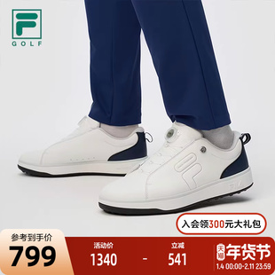 FILA斐乐官方GF 1911 TRAINER软钉高尔夫球鞋男鞋2024冬季新款