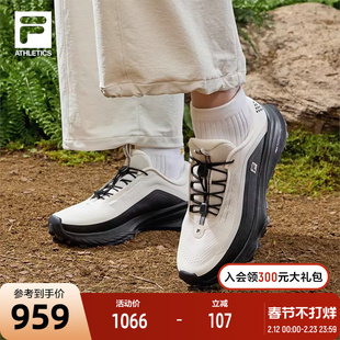 FILA 斐乐官方女鞋LYNX 3+户外鞋2026春季新款山猫3+跑步鞋运动鞋