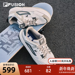 II专业滑板鞋 BANK 2024冬新款 运动鞋 FILA 板鞋 FUSION斐乐潮牌男鞋