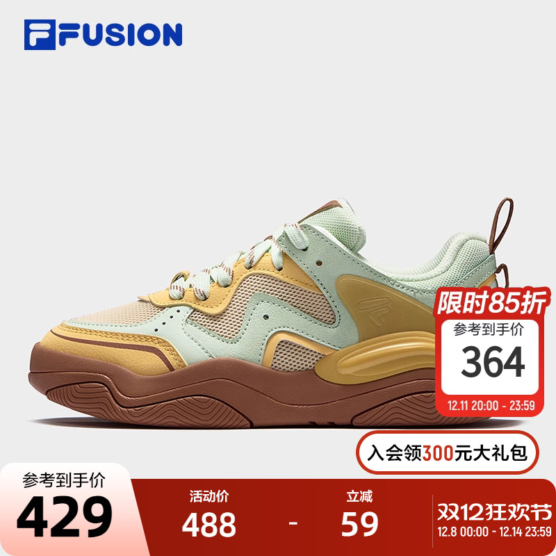 FILAFUSION斐乐女士滑板生活鞋