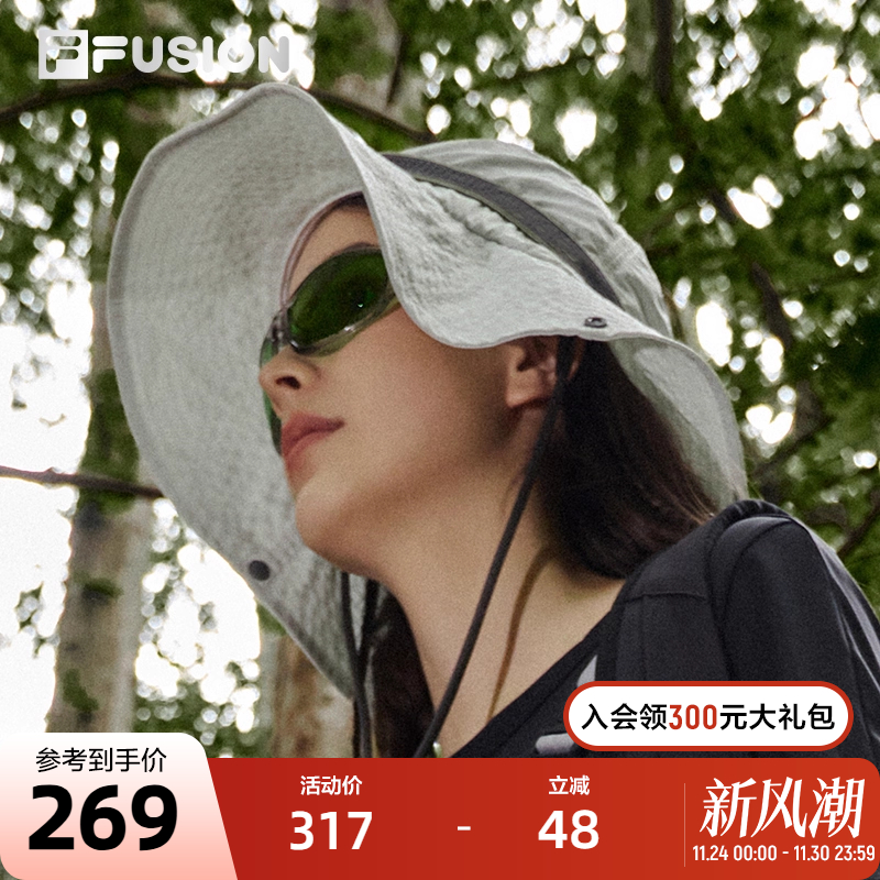 FILAFUSION斐乐情侣渔夫帽