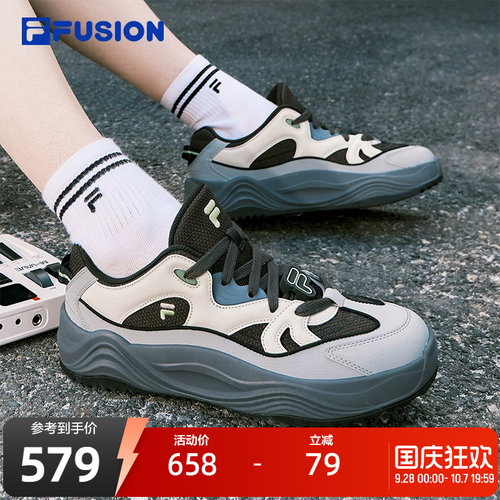 FILAFUSION斐乐男士面包板鞋