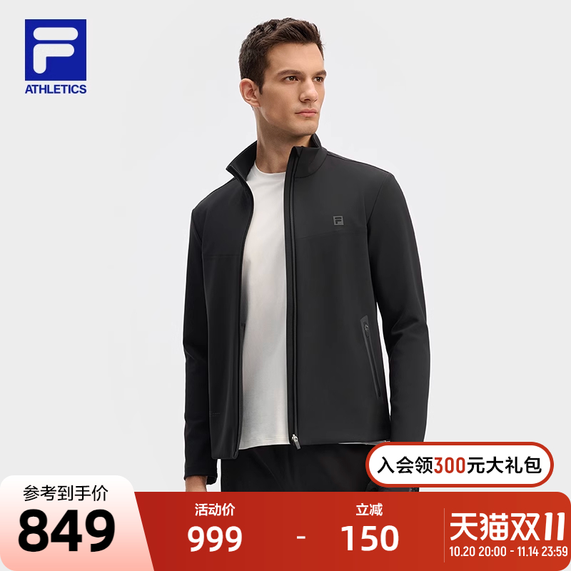 FILA斐乐针织长袖外套