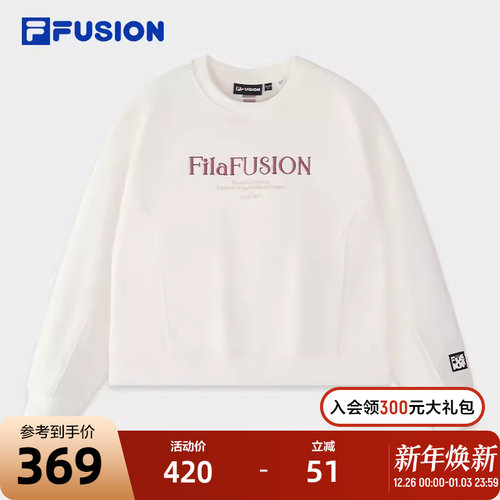 FILAFUSION斐乐套头卫衣女子