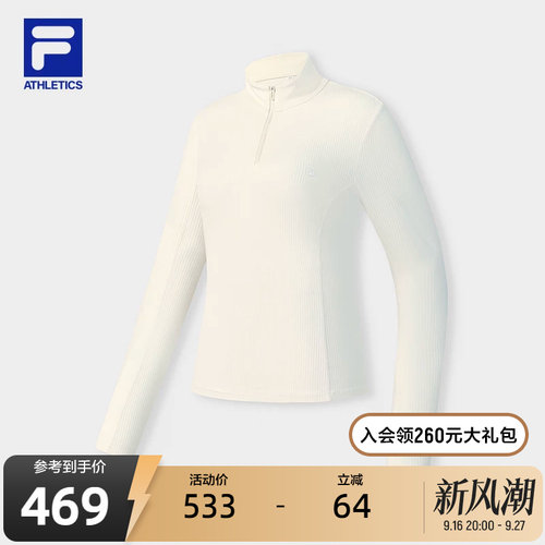 FILA斐乐针织长袖上衣