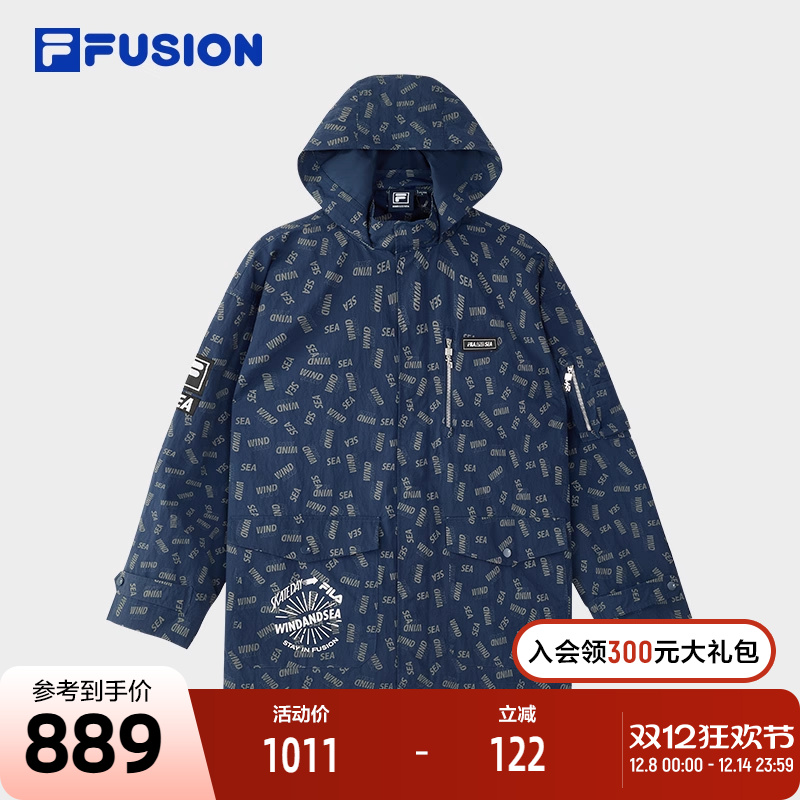 FILAFUSION斐乐男士梭织外套