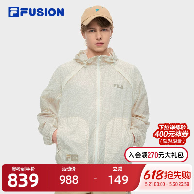 FILA斐乐情侣梭织上衣