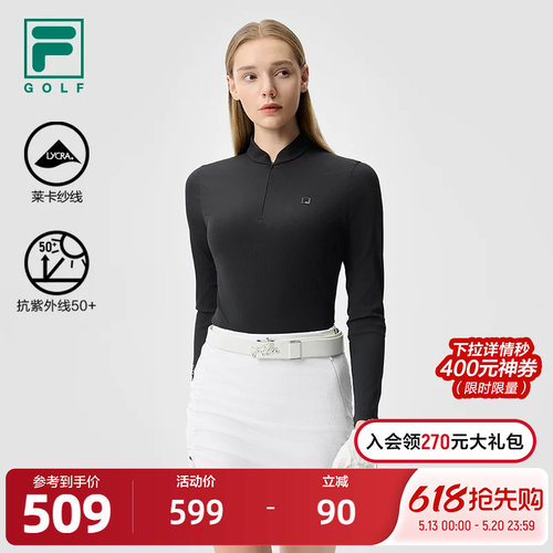 FILA斐乐女士针织长袖上衣